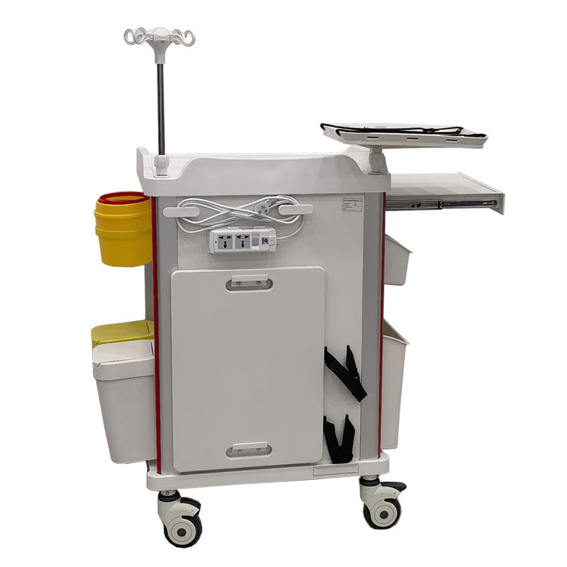 MN-MEGA   Customized Multi Function Emergency Medical Trolley Hospital with Drawers