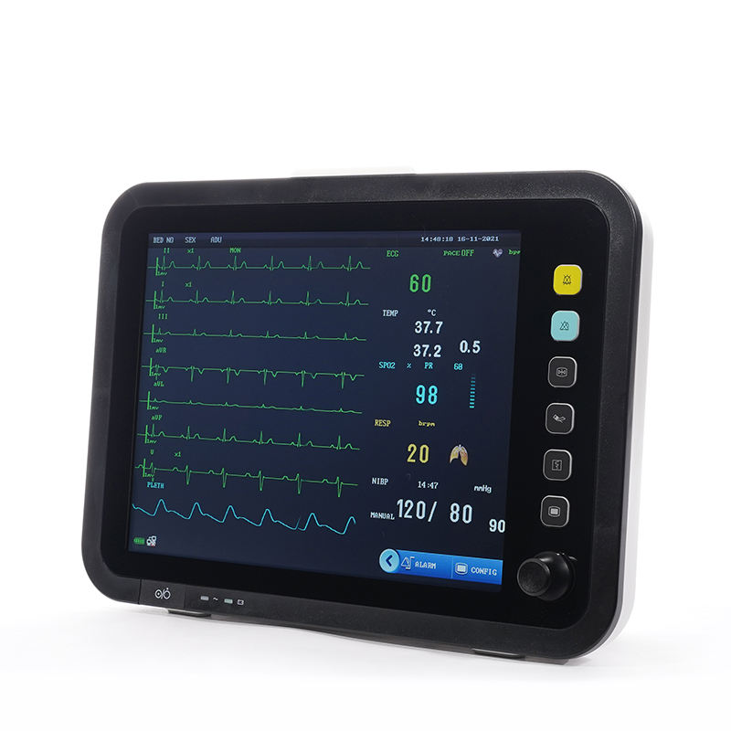 MN-PM003 New vital signs monitor multi-parameter ECG monitor with touch screen