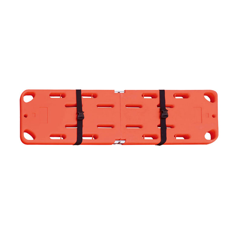 MN-AS032  Two Folding Stretcher Plastic Stretcher Spine Board Stretcher to Handle Patients