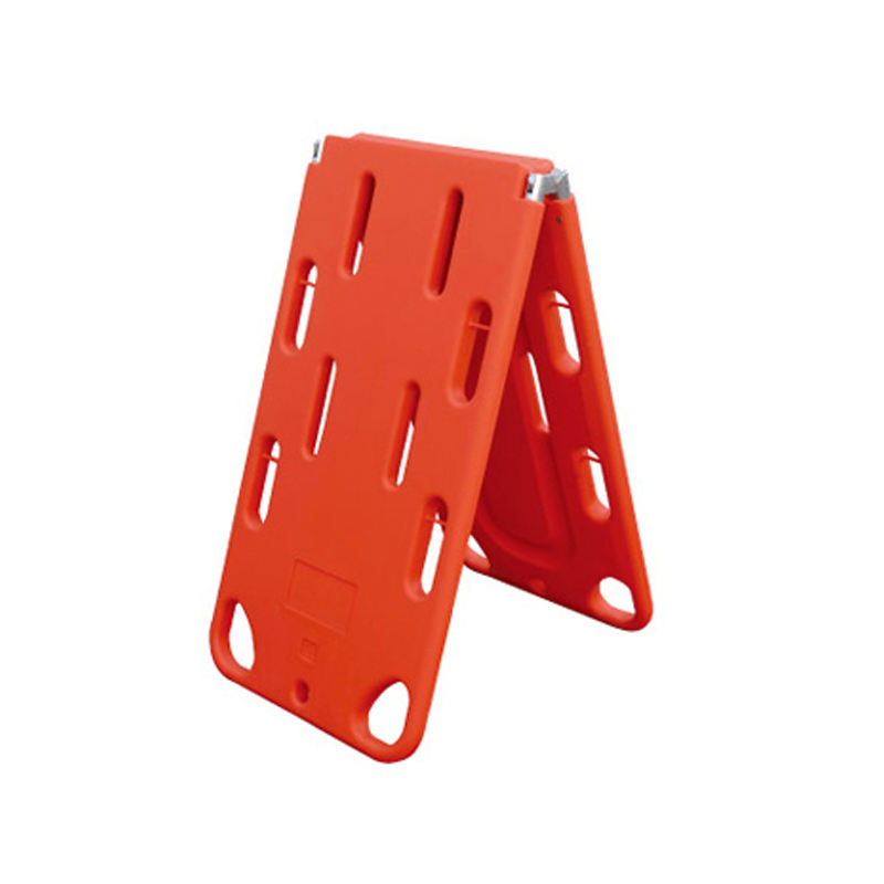 MN-AS032  Two Folding Stretcher Plastic Stretcher Spine Board Stretcher to Handle Patients