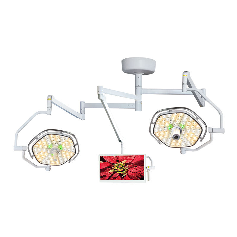 MN-LED6060-TV New Design Model  Double Head LED Operating Lamp 6+6 Holes Ceiling Shadowless Light
