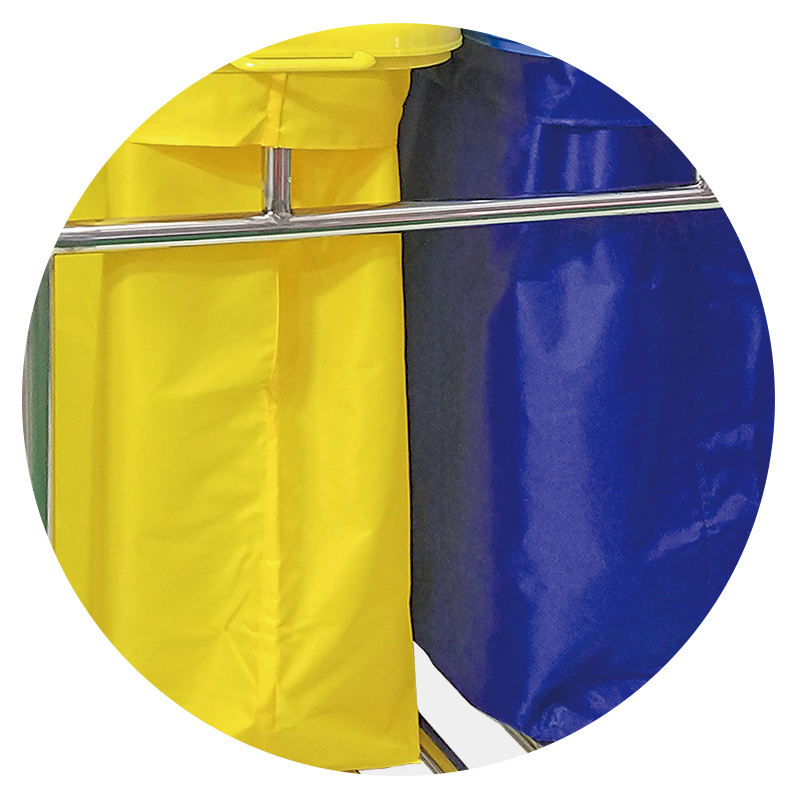 MN-LT004 Durable Hospital Linen Trolley Medical Crash Cart