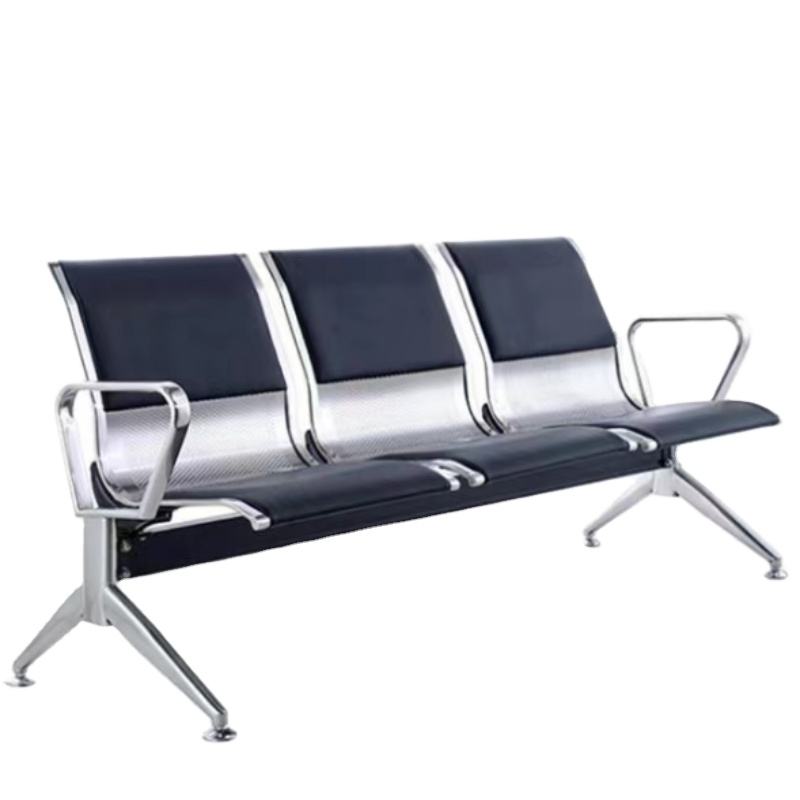 MN-WC003 Modern Furniture 3 Seater  Waiting Room Public Bench Seating Chair