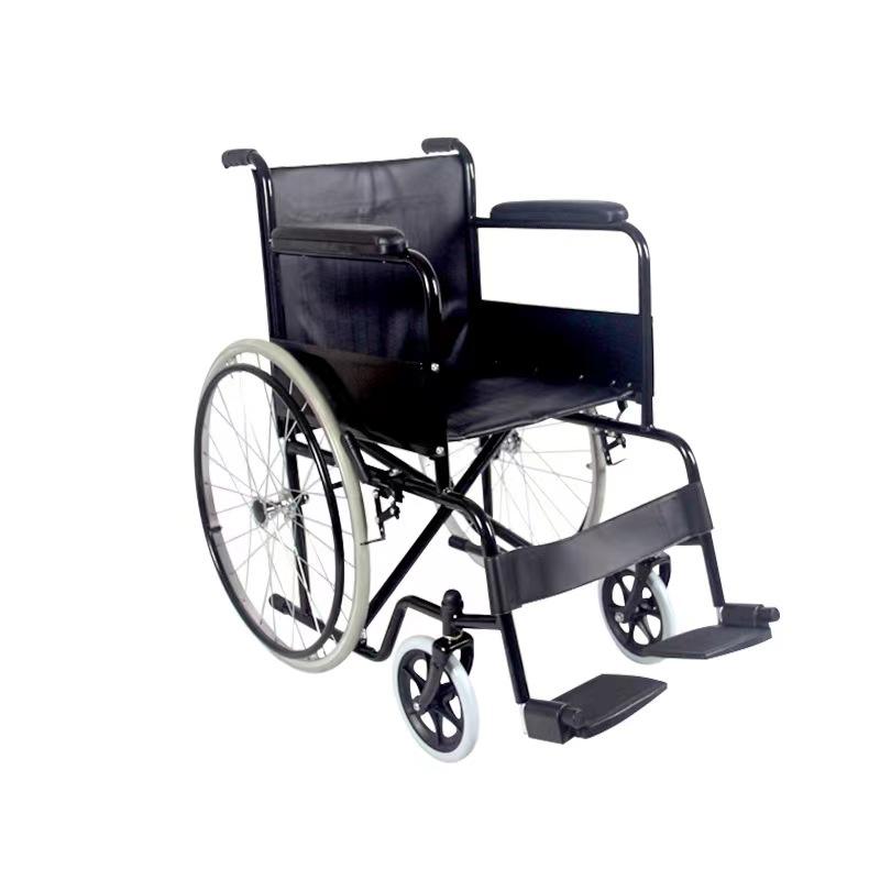 MN-LY006  Cheap Price Wholesale Aluminum Manual Wheelchair for Elderly