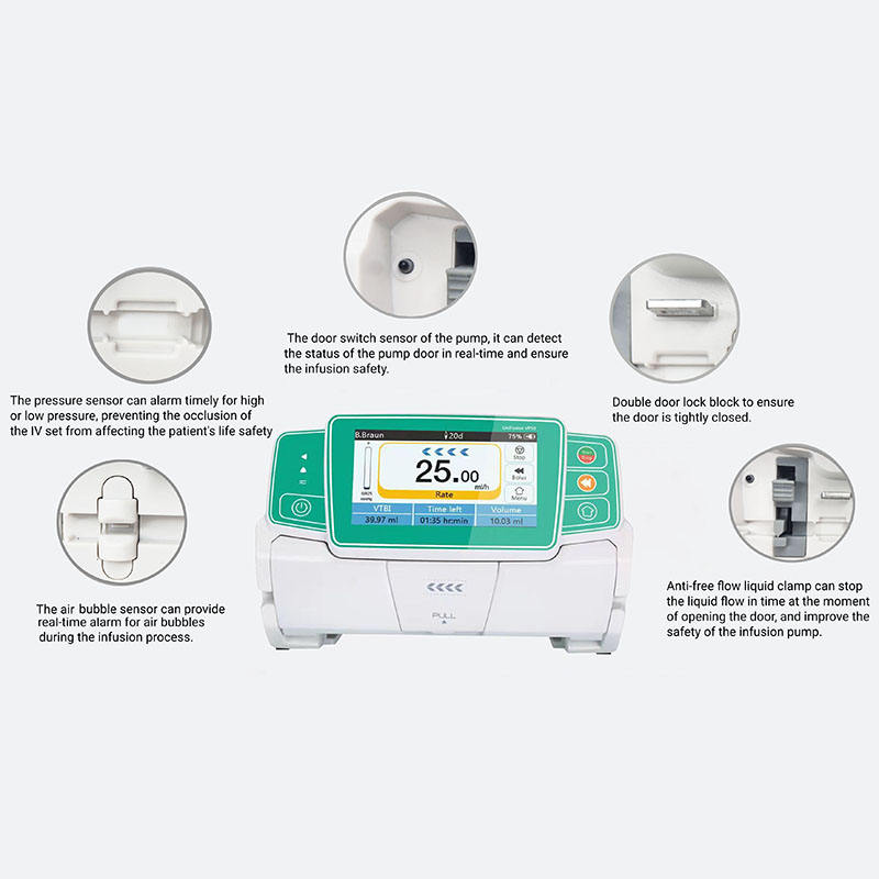 MN-IP003 Factory direct selling operating room infusion pump micro infusion set medical infusion pump
