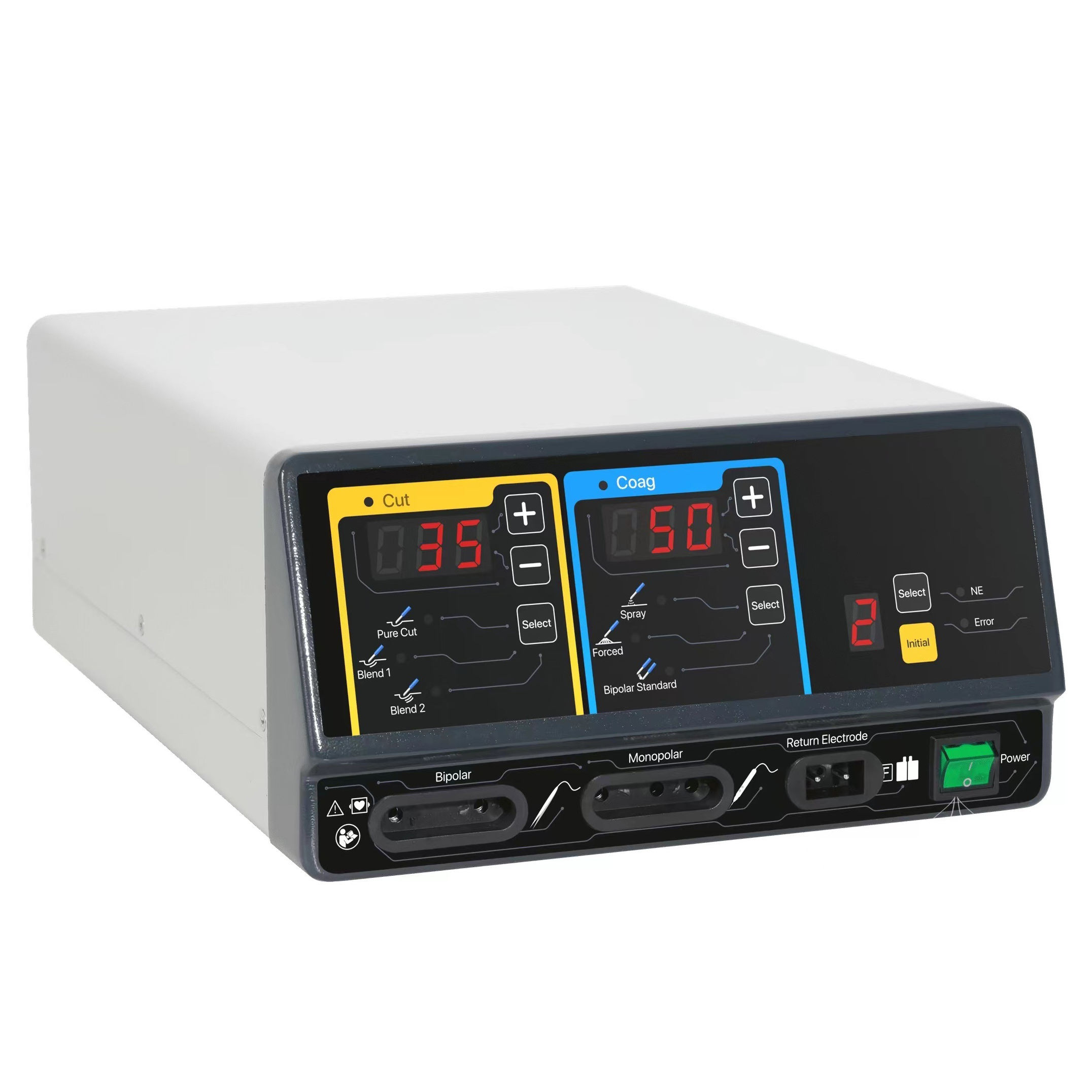 MN-DM100V Good price surgery electrosurgical unit  bipolar diathermy machine price