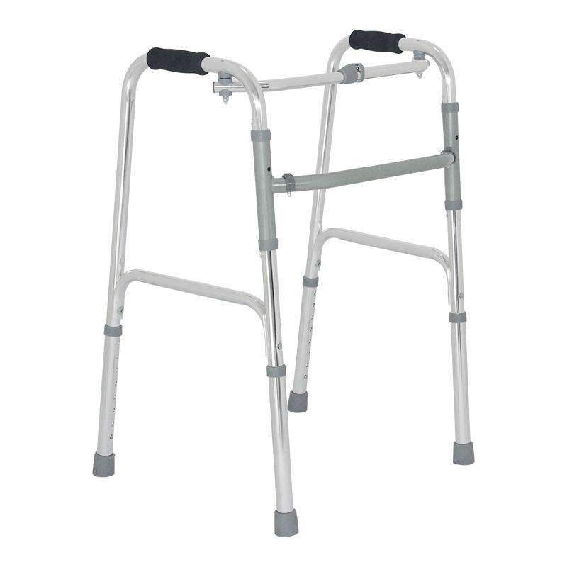 MN-WA002 High Quality Folding Portable medical mobility frame walker walking aids the elderly crutch buoyancy aids walking