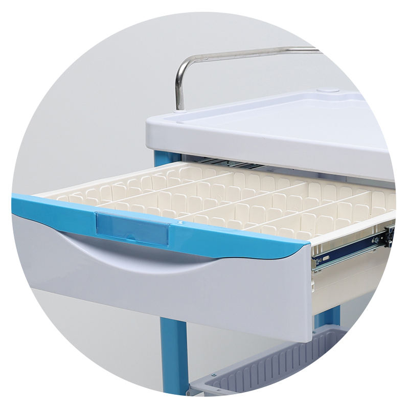 MN--LT005 Hospital Laundry Trolley for Dirty Clothes Medical Trolley Linen Trolley
