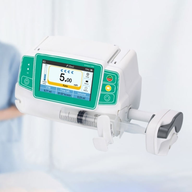MN-SP001 Hot Sell Automatic System Adjustable Rate Veterinary Syringe Pump Portable Infusion Pump