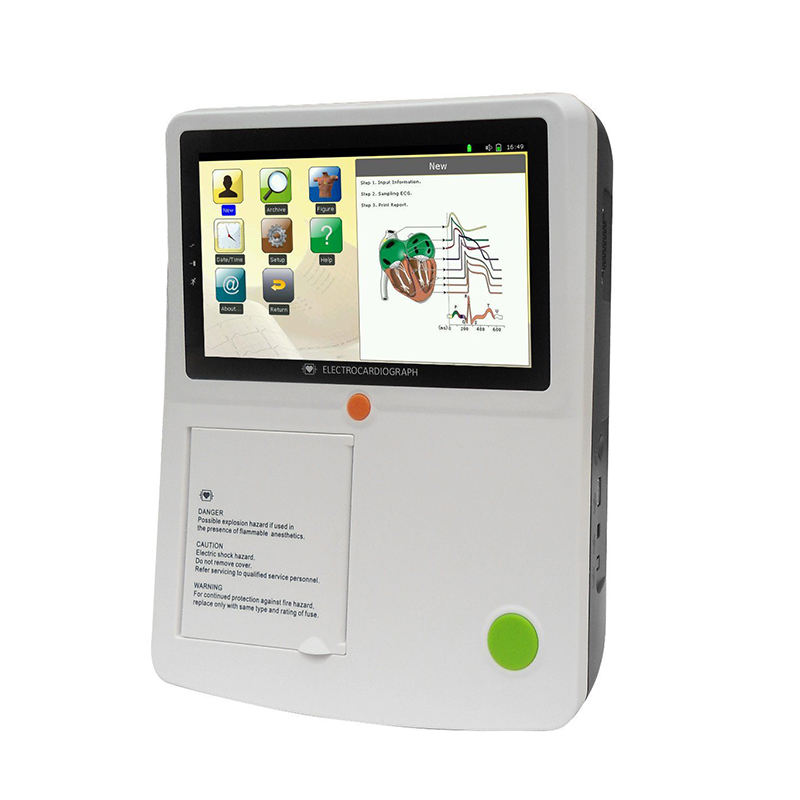 MN-ECG001  Hot  Selling New Design ECG Machine 3 Channel Electrocardiograph for Hospital Clinic