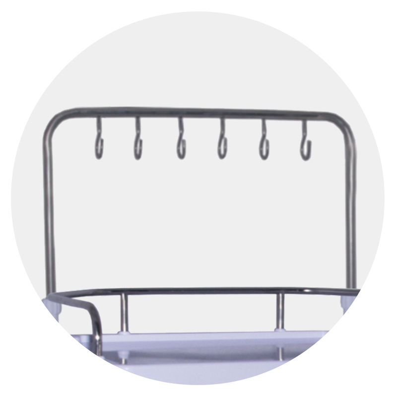 MN-IC002 Hospital Furniture Medical Infusion Trolley Treatment Cart