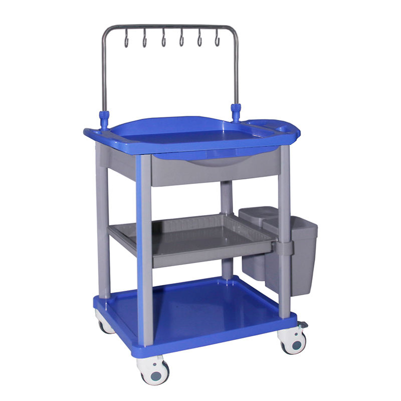 MN-IC003 Abs infusion pump mobile medical cart roll rack cart hospital