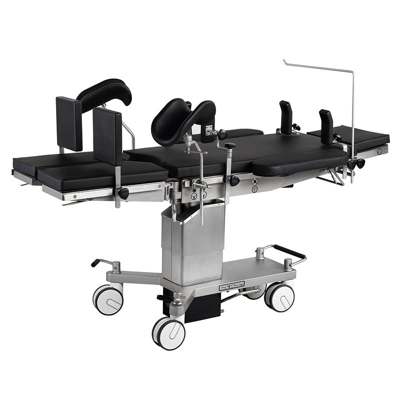 MN-OR011 Good Quality Hydraulic Manual Operating Table Operation Room Equipment Surgical Bed for Hospital with Tente Castors