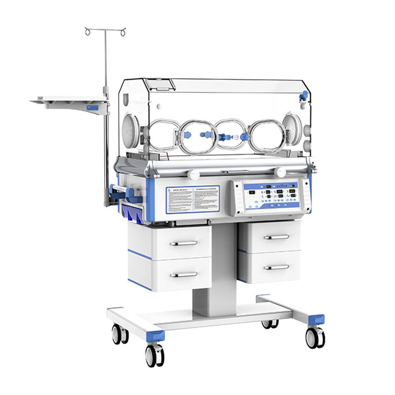 MN-ICB002 High Quality Newborn Premature Baby Incubator Medical High Level Infant Incubator With LCD Touch Screen