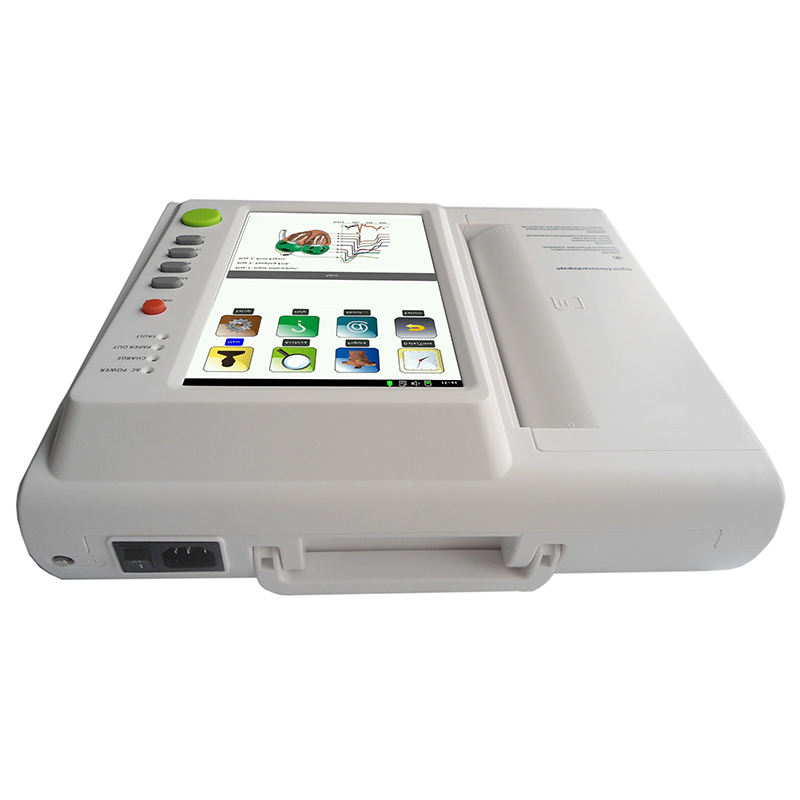 MN-ECG003 	Portable 12 Lead ECG Machine Digital 12 Channel Electrocardiograph Hot Selling For Hospital