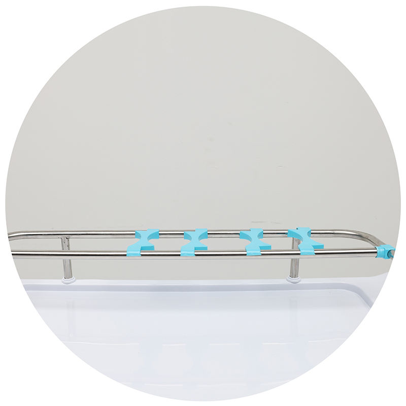 MN-TC010 Medical Furniture ABS Treatment Trolley Cart With Casters