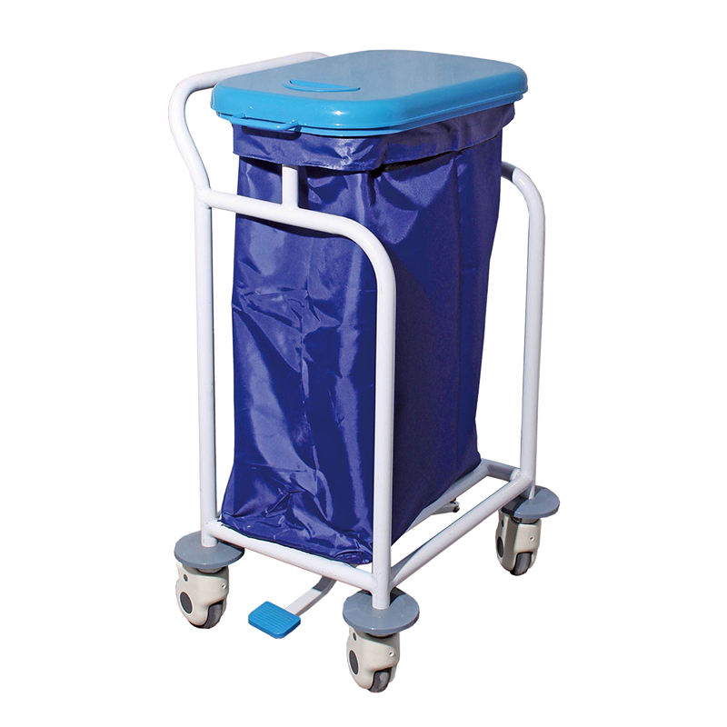 MN-LT001 Hospital ABS Linen Trolley Medical  Trolley Garbage Cart