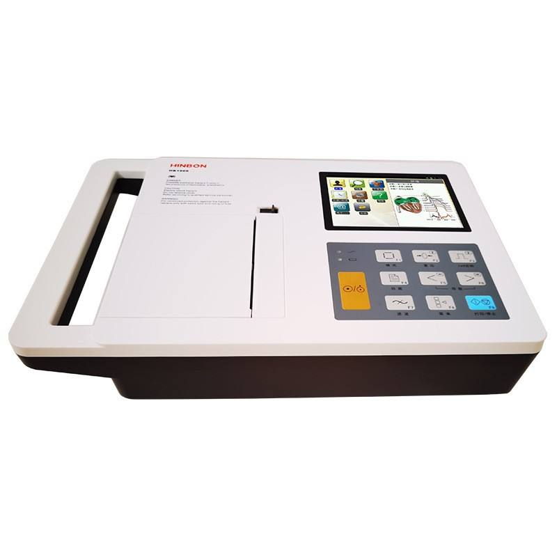 MN-ECG002 Standard 12 Lead ECG  Machine 6 Channel Electrocardiograph With 4.3 Inch Touch Screen