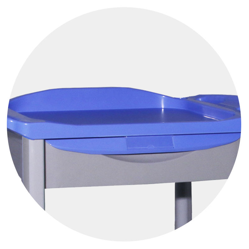 MN-TC003 Good Price Treatment Cart Medical Dressing Trolley