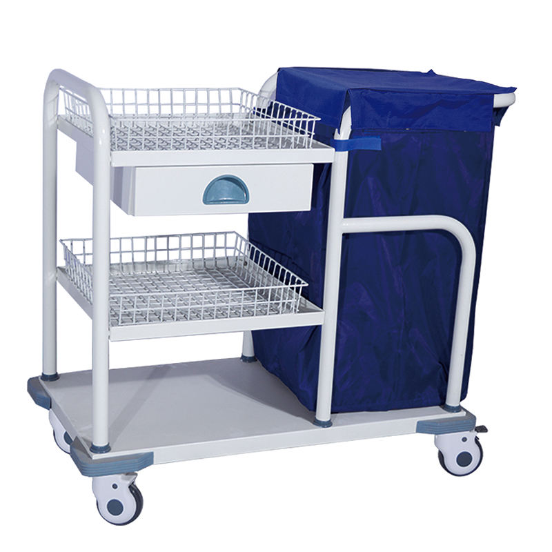 MN-LT008 Hospital Linen Trolley for Dirty Clothes Medical Trash Cart