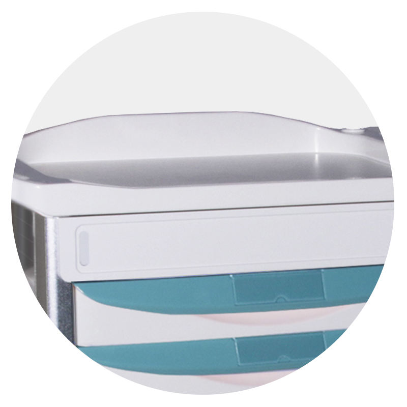 MN-DC005 Hospital Furniture  Medicine Trolley Clinic Use Drug Cart