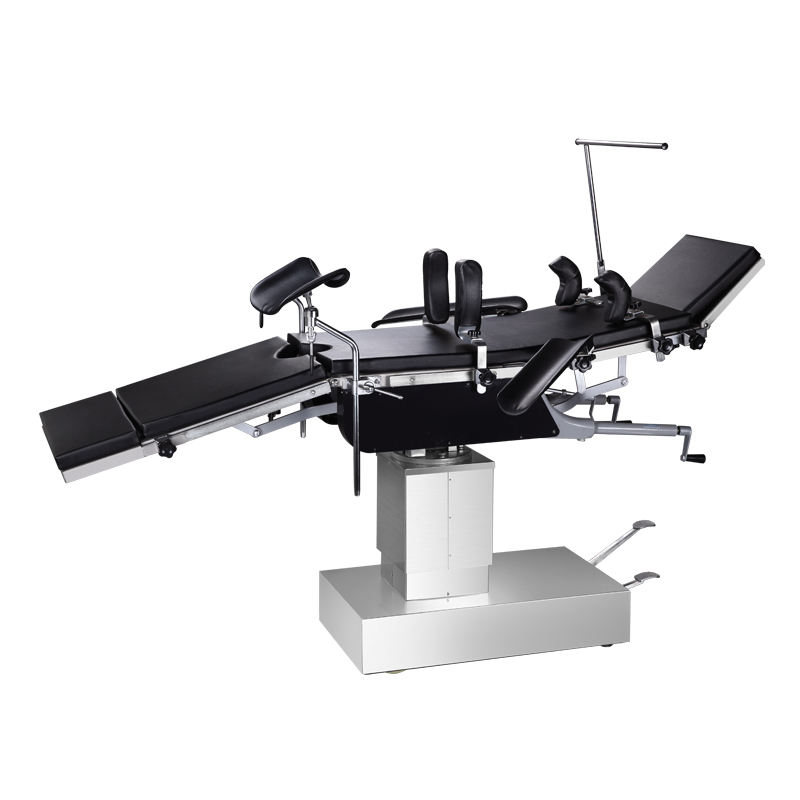 MN-OR13 Hot Sale Stainless Steel Multifunctional  Manual Operating Bed Adjustable General Surgical Bed Operation Table