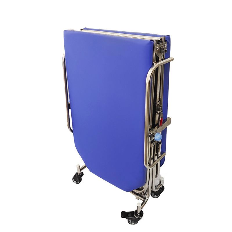 MN-JCC005 Foldable Stainless Steel Stretcher Examination Couch