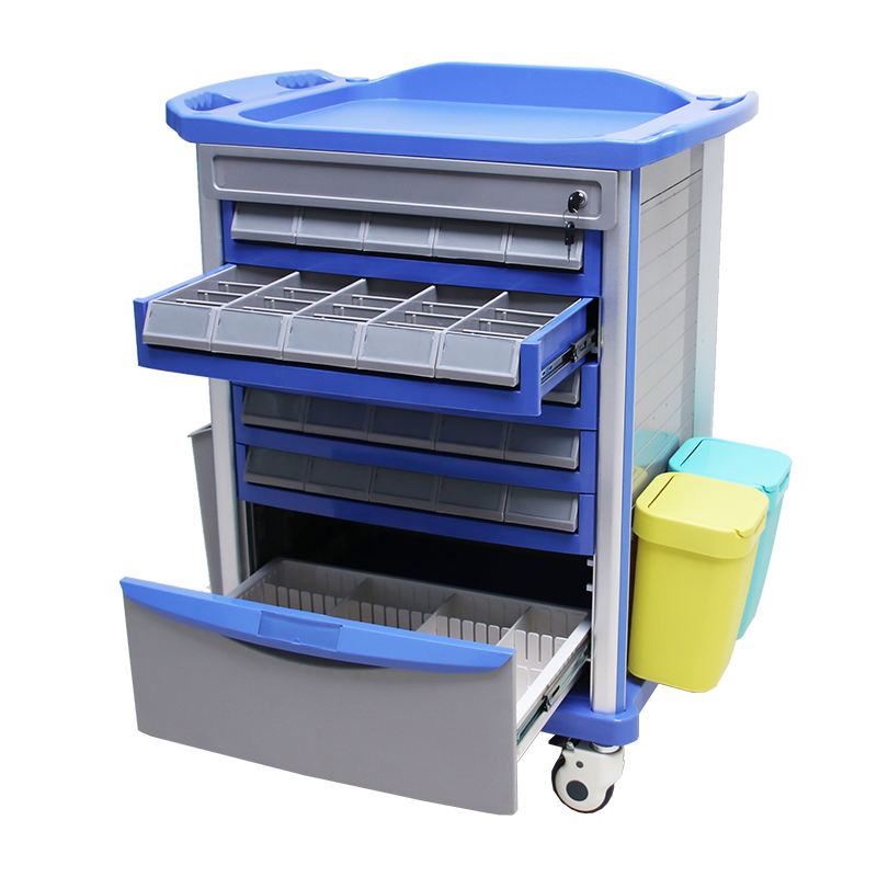 MN-DC003 Cheap Price Medical Medicine Trolley Emergency  Drug Cart
