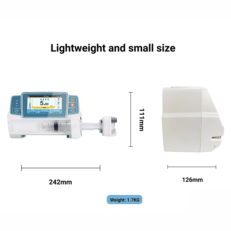 MN-SP002 High Quality Most advanced Electric Automatic Single Channel Infusion Syringe Pump Machine