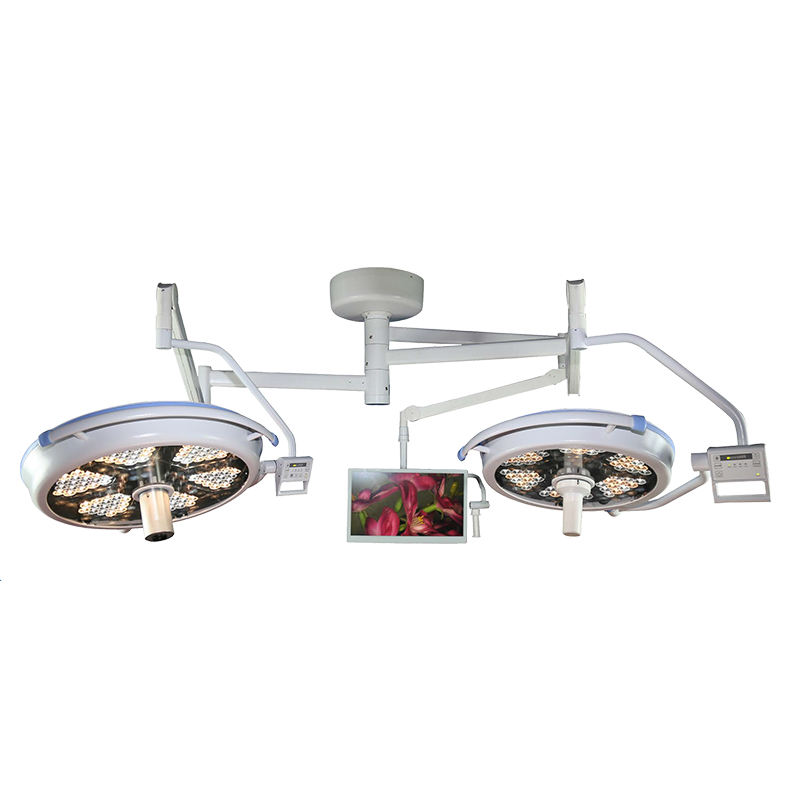 MN-LED7050-TV  High Ceiling Double Head LED Shadowless Operating Lamp with TV