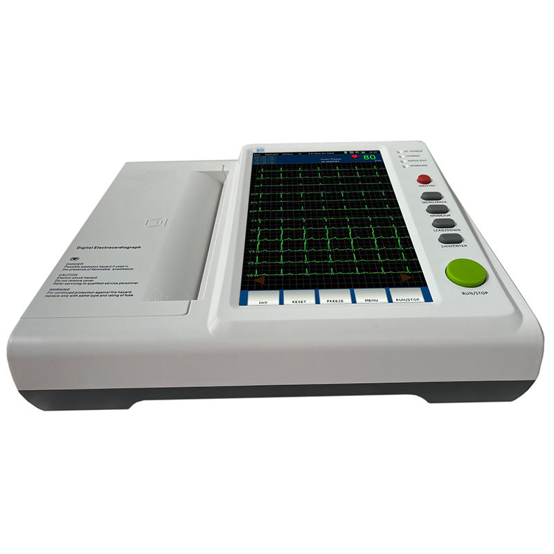 MN-ECG003 	Portable 12 Lead ECG Machine Digital 12 Channel Electrocardiograph Hot Selling For Hospital
