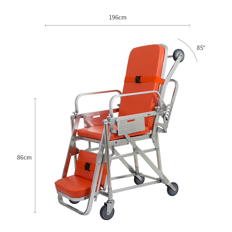 MN-AS009-1  Lightweight Aluminium Folding Stretcher Medical  Hospital Stretcher Bed