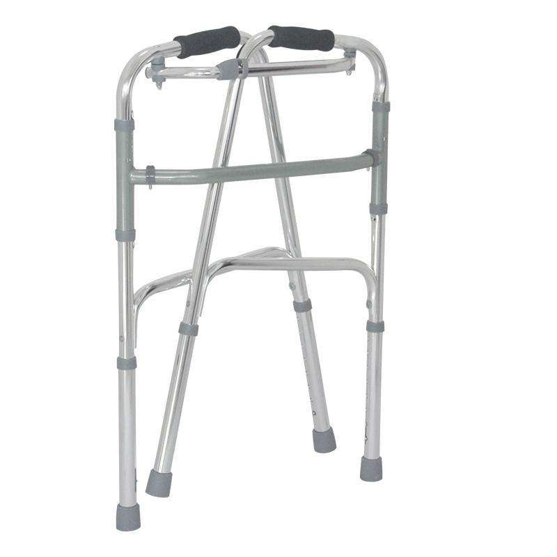 MN-WA002 High Quality Folding Portable medical mobility frame walker walking aids the elderly crutch buoyancy aids walking