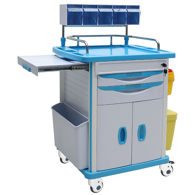 MN-AC008 Hospital Furniture Medical Anesthesia Cart With wheel