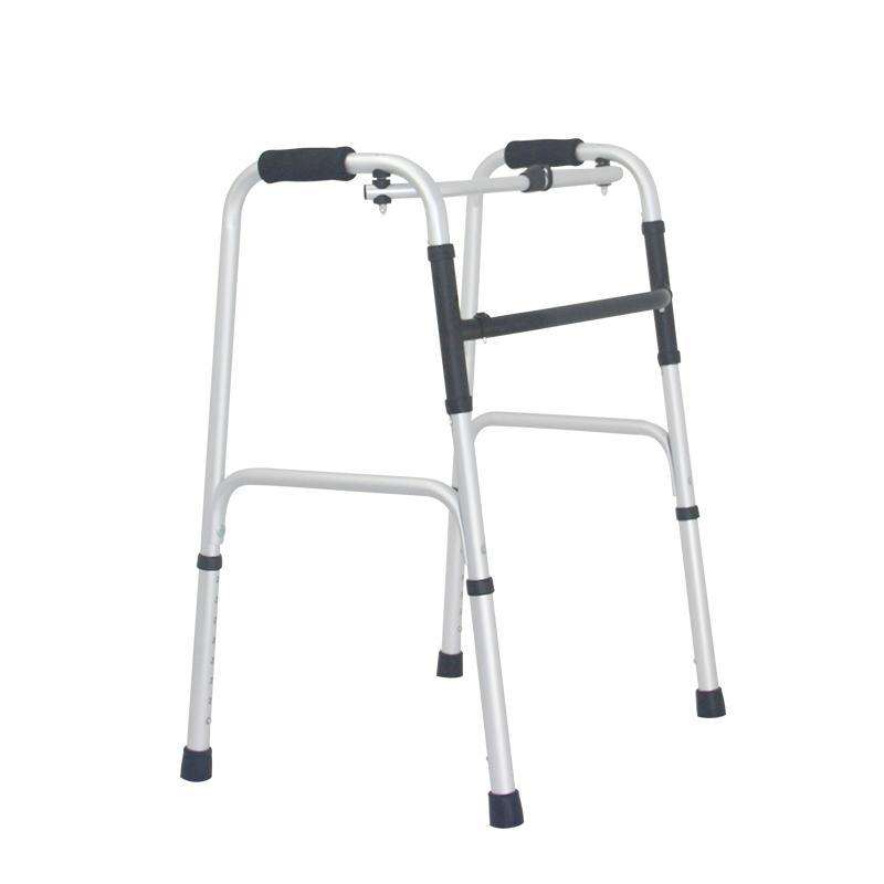 MN-WA002 High Quality Folding Portable medical mobility frame walker walking aids the elderly crutch buoyancy aids walking