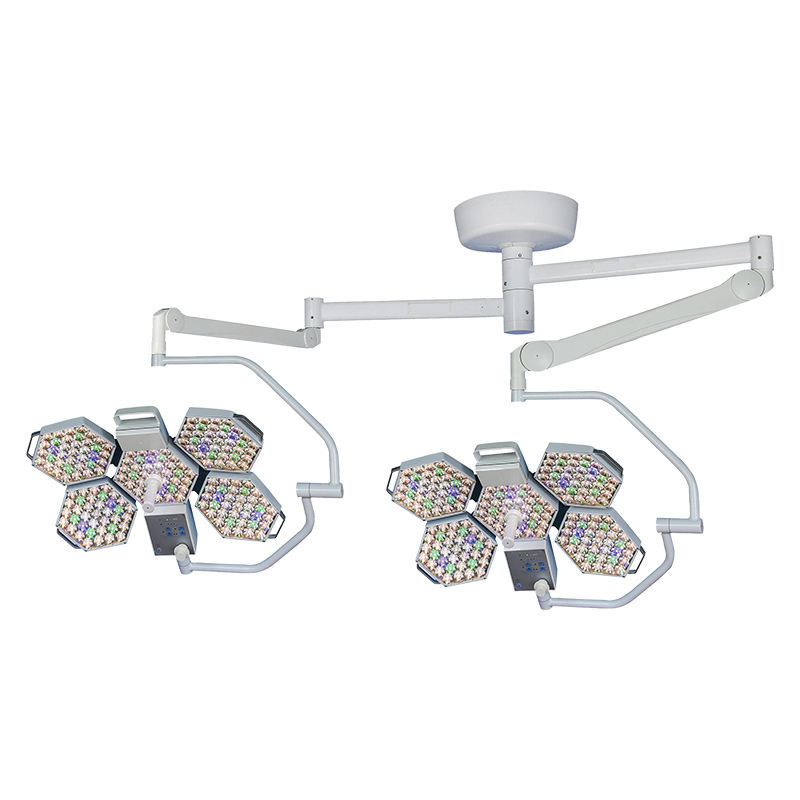 MN-OL5+5 Medical Emergency Shadowless LED Lamp Ceiling Mounted Hospital Operating Light