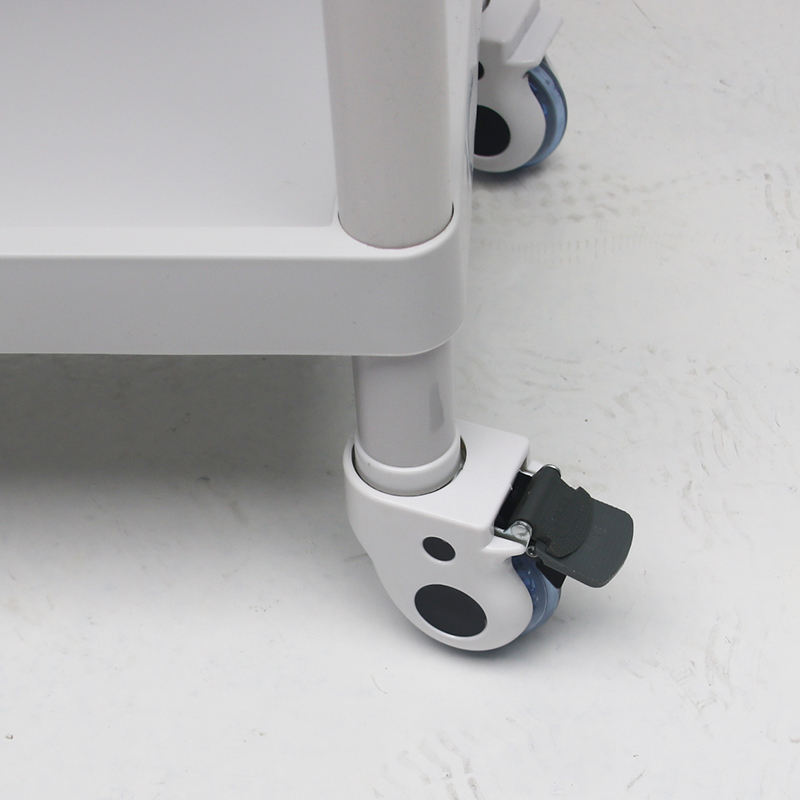 MN-101E Hospital ABS Plastic Instrument Cart Medical Equipment Trolley for Delivery