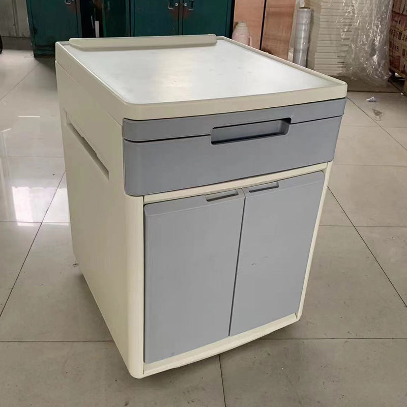 MN-BL002 Best price Hospital Nightstand ABS Bed Cabinet