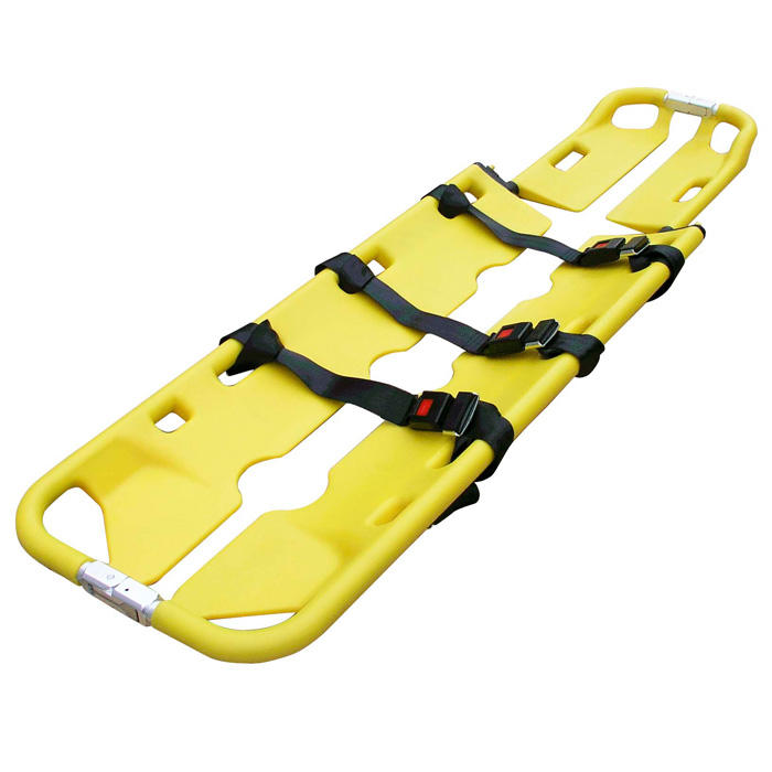 MN-SS003 Medical 2 folding Scoop Stretcher First Aid Emergency Patient Trolley