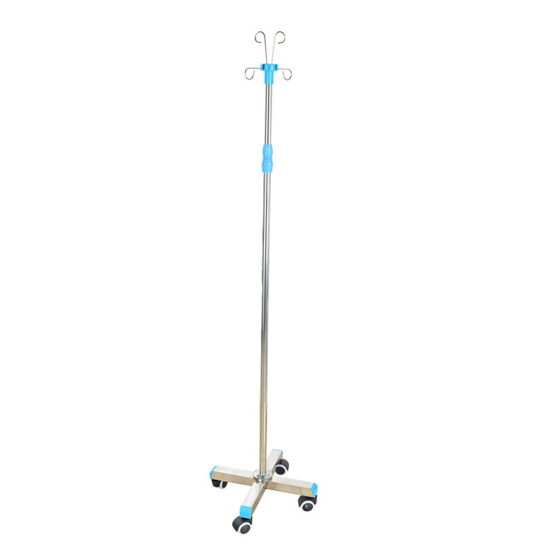 MN-IV002 Mobile Infusion Stand I.V Pole Medical Stand Equipment Infusion Stand For Hospital