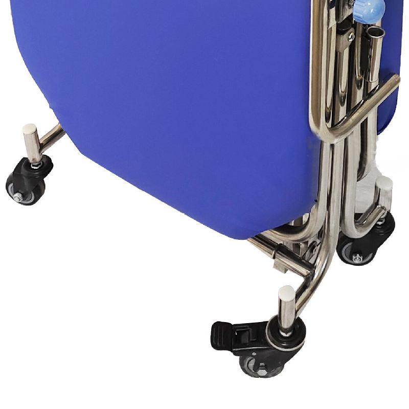 MN-JCC005 Foldable Stainless Steel Stretcher Examination Couch