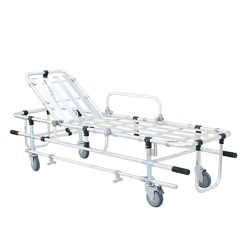 MN-AS007-1  Hospital Equipment Folding First Aid Ambulance Stretcher Transport Patent Trolley