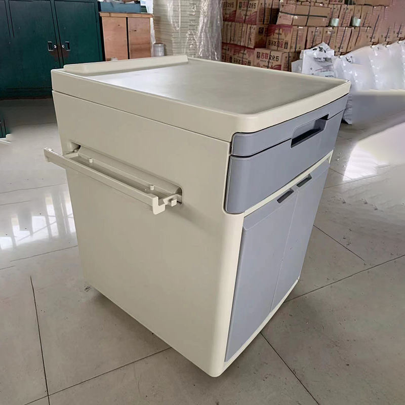 MN-BL002 Best price Hospital Nightstand ABS Bed Cabinet