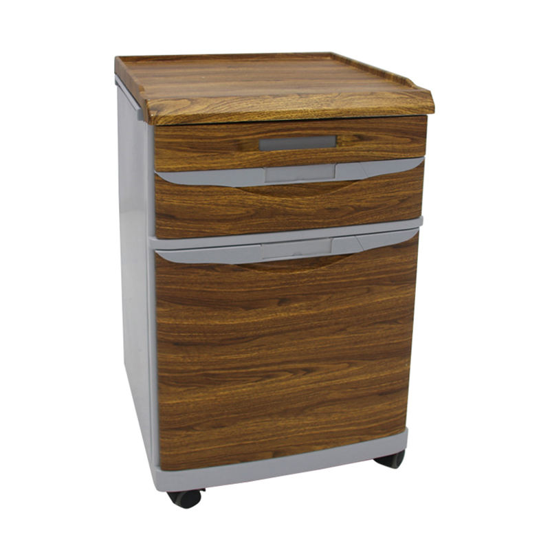 MN-BL005 beside cabinet Locker with Wood Grain