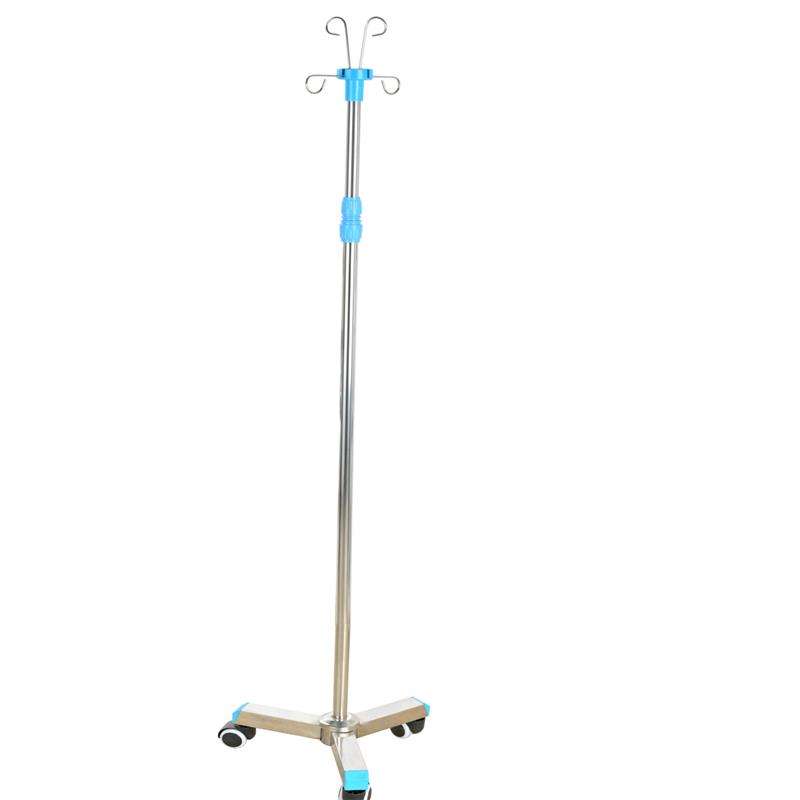 MN-IV001 Hospital Hook IV Pole IV Infusion Stand For Medic Manufactures IV Stands Hospital Equipment
