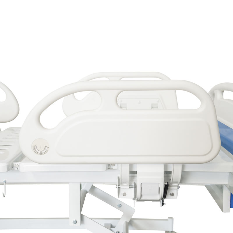 MN-MB003A Three Function Manual Hospital Beds With ABS Side Rail