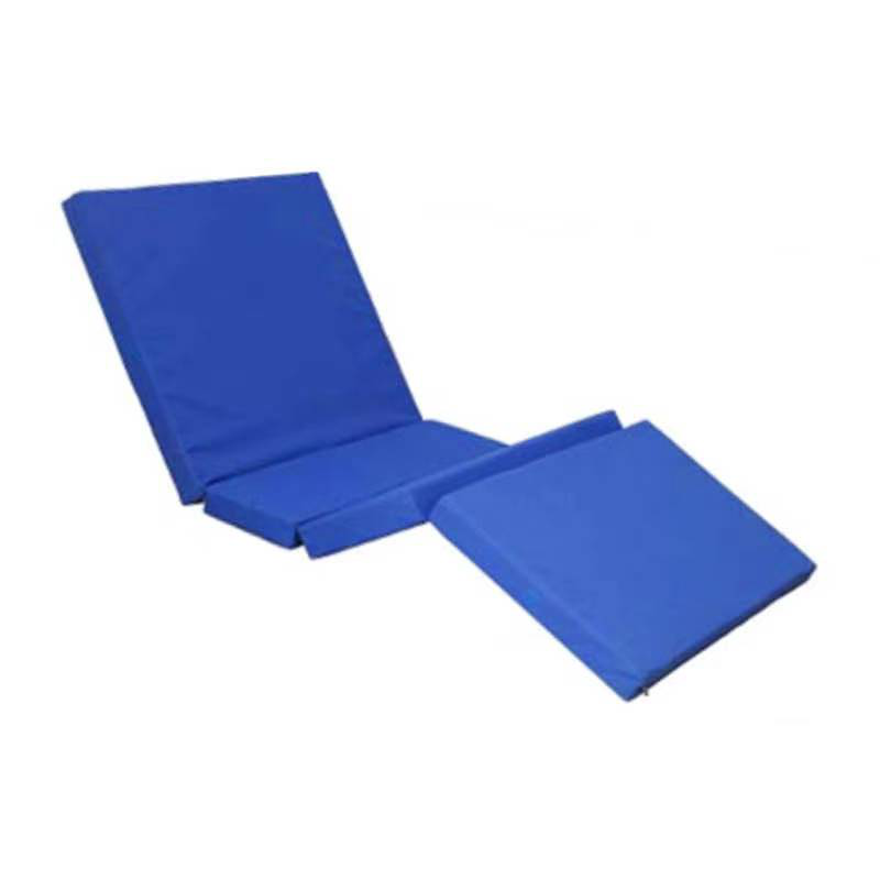 MN-M001 Hospital PU covered waterproof fire prevention sponge mattress folding 4 parts for patient bed foldable suitable ICU bed