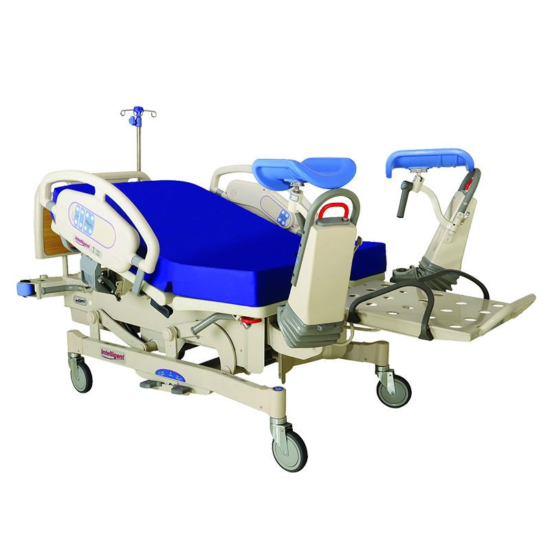 MN-DB001 Factory direct cheap price adjustable gynecolgical obstetric exam cabinet hospital delivery examination beds