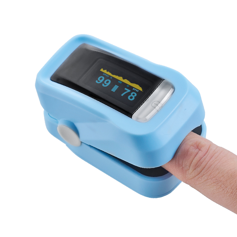 MN-H1 Factory wholesale price Fingertip Pulse Oximeter Blood Oxygen Monitor with Plethysmograph and Perfusion