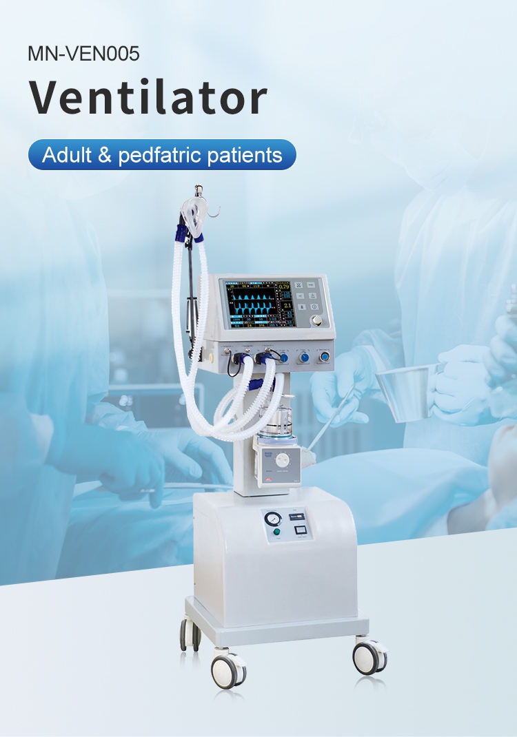 MN-VEN005 Hospital Medical Veterinary Equipment Inhalation Ventilators Available Pet Anesthesia System for Animals